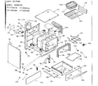 Kenmore 9119207640 body section diagram