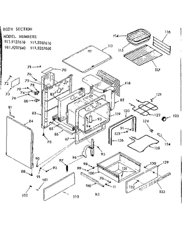 Body section