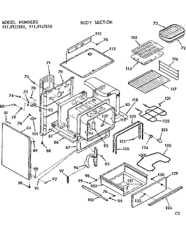 Body section