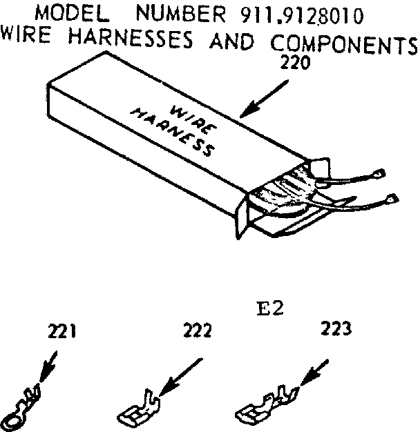 Wire harnesses and components