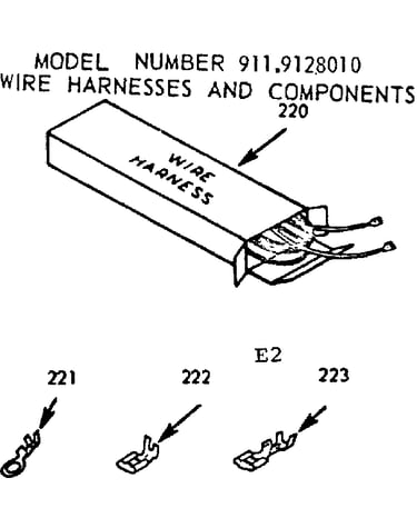 Wire harnesses and components