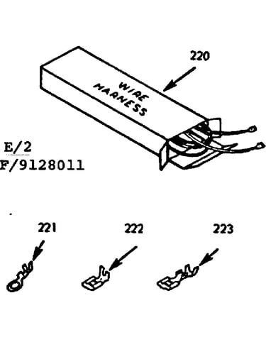 Wire harnesses and components