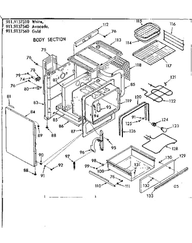 Body section