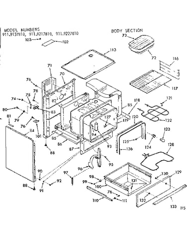 Body section