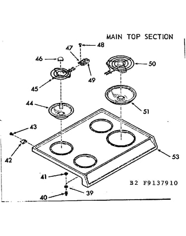 Main top section