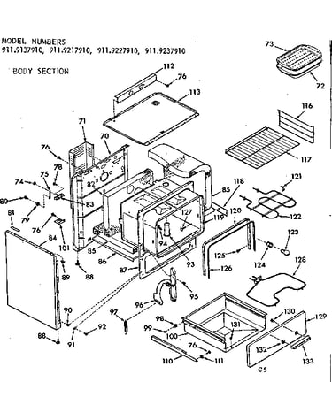 Body section
