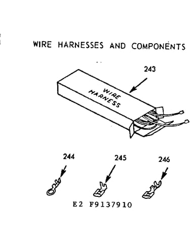 Wire harness and components