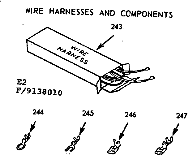 Wire harnesses and components
