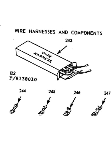 Wire harnesses and components