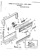 Backguard section