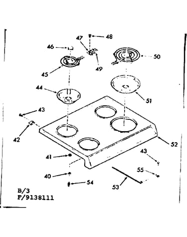 Main top section