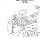 Kenmore 9119138111 body section diagram