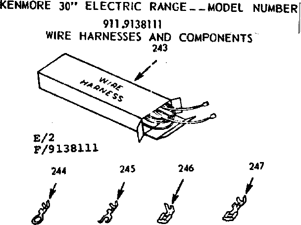 Wire harnesses and components