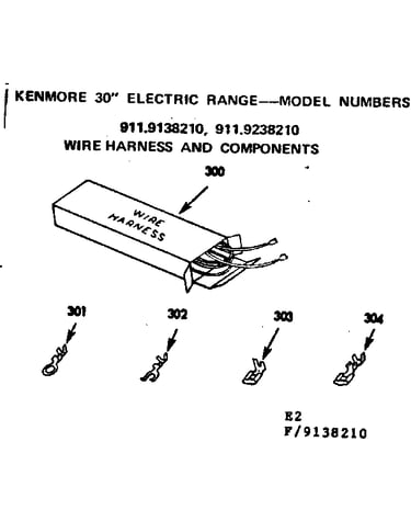 Wire harness and components