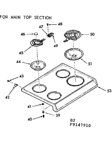 Main top section