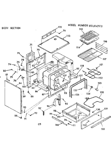 Body section