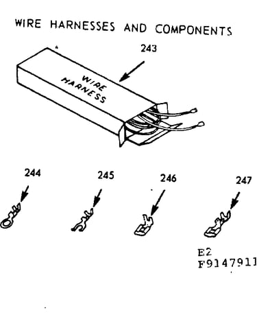 Wire harnesses and components