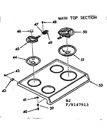 Main top section