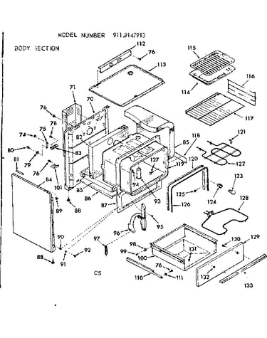 Body section