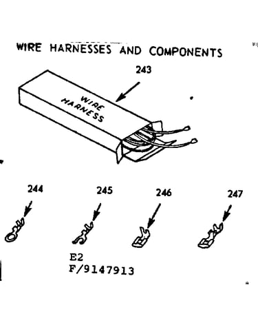 Wire harnesses and components