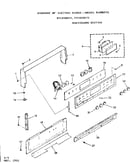 Backguard section