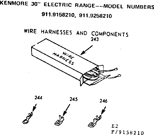 Wire harnesses and components