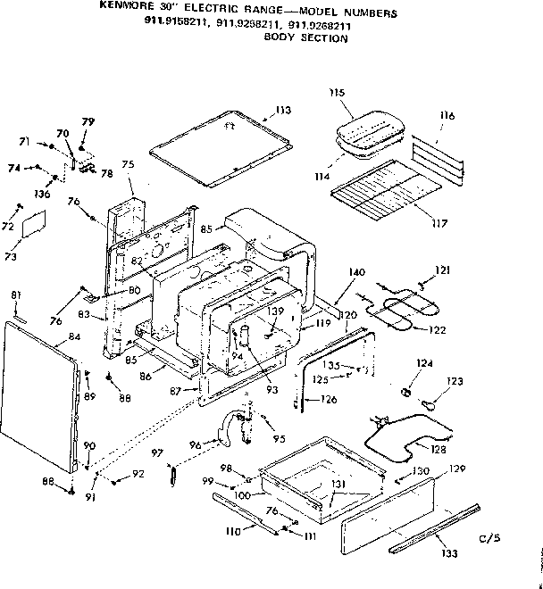 Body section