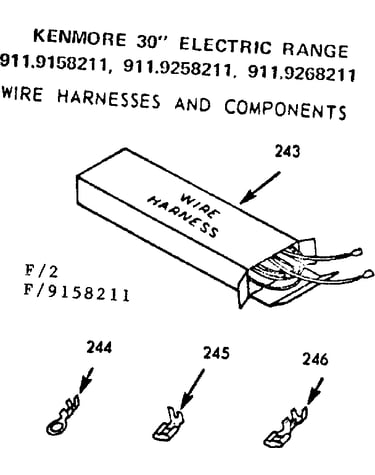 Wire harnesses and components
