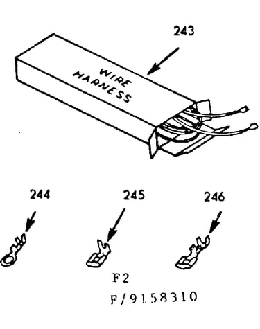 Wire harnesses and components