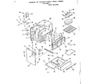 Kenmore 9119158411 body section diagram