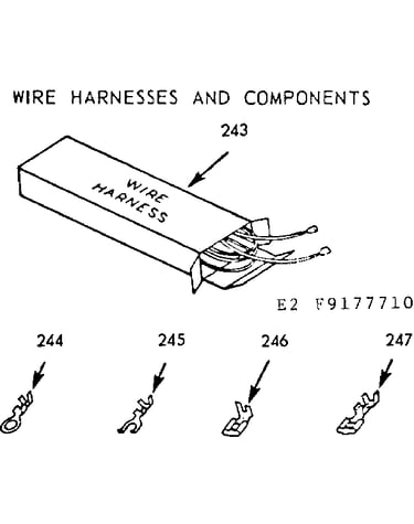 Wire harnesses and components