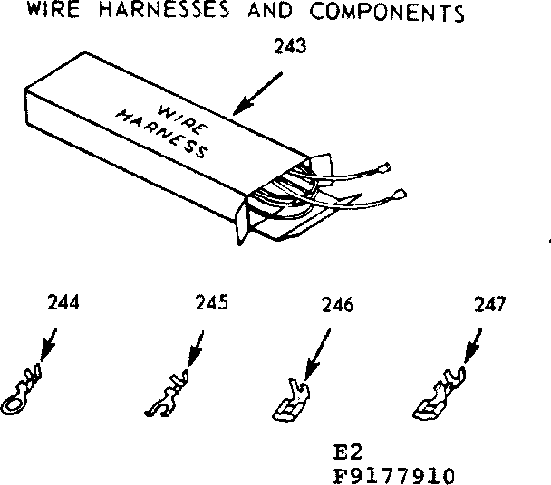 Wire harnesses and components