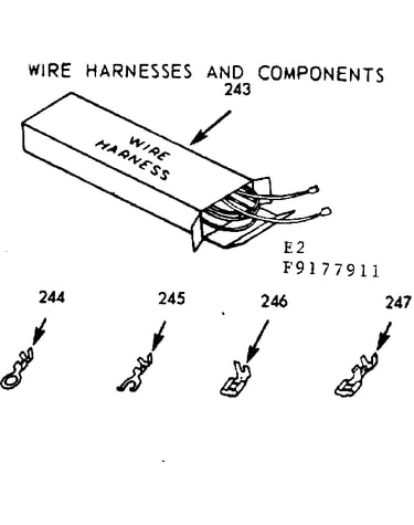 Wire harnesses and components