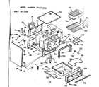 Kenmore 9119178010 body section diagram