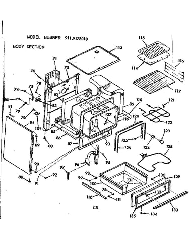 Body section