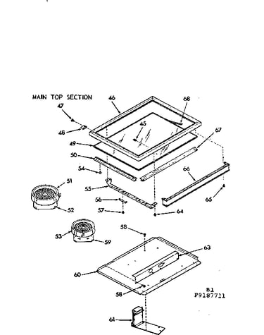 Main top section
