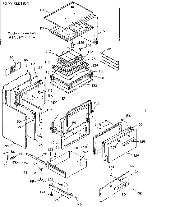 Body section