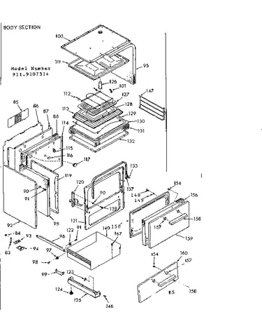 Body section