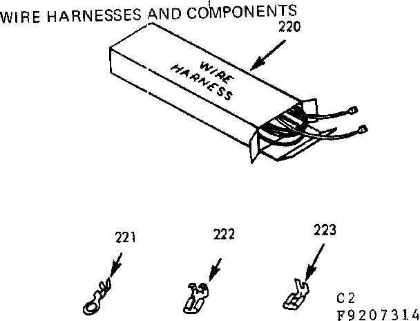 Wire harnesses and components