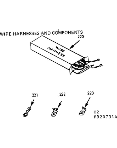 Wire harnesses and components