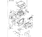 Kenmore 9119207540 body section diagram