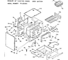 Kenmore 9119218010 body section diagram