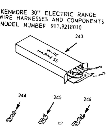 Wire harnesses and components