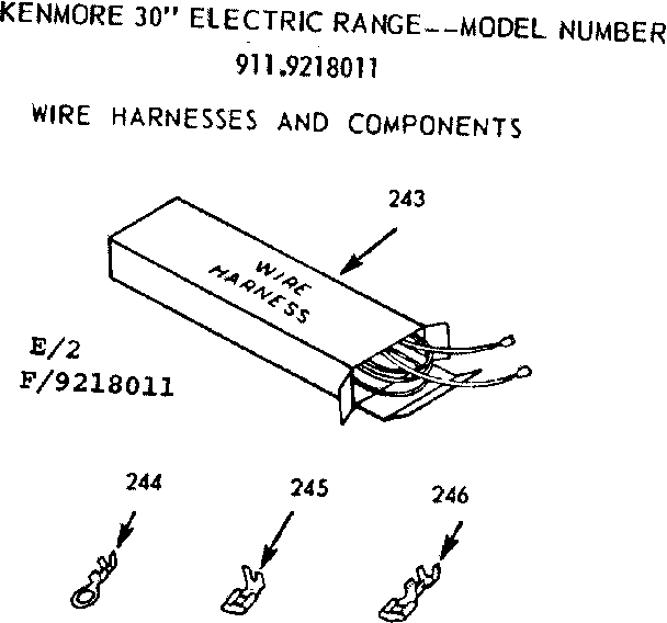 WIRE HARNESSES AND COMPONENTS