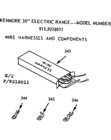 Wire harnesses and components