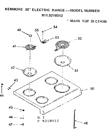 Main top section