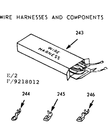 Wire harnesses and components