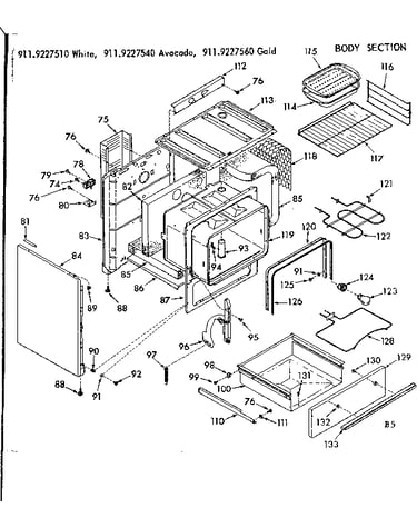 Body section