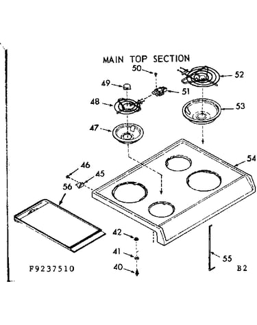 Main top section