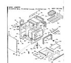 Kenmore 9119237560 body section diagram